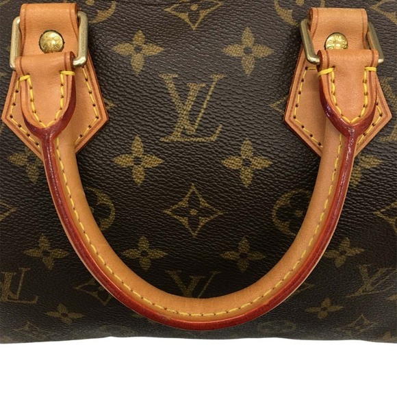 Louis Vuitton Speedy Handbag Boston Bag Monogram Brown - Picture 9 of 9